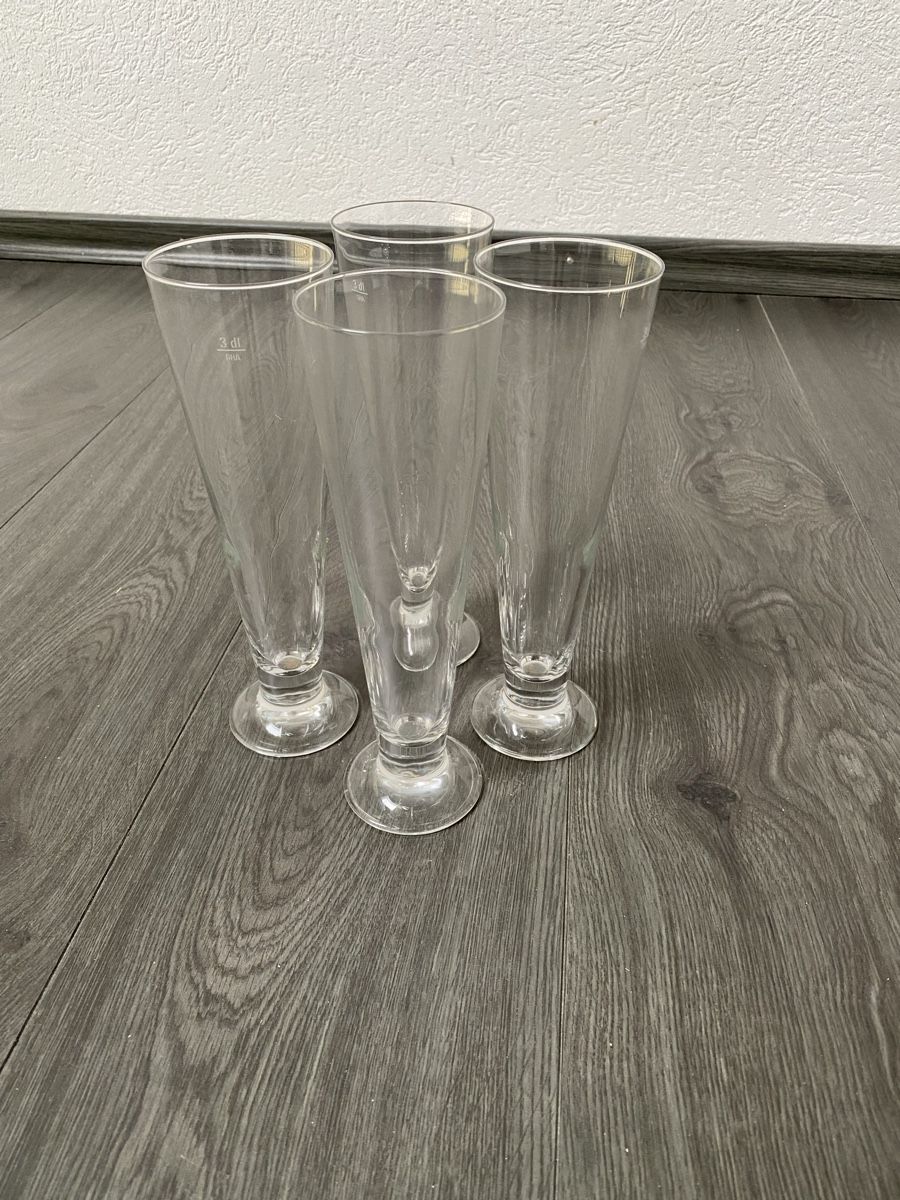 Bicchieri: 4 Biergläser Stangen 3dl – Usato da Hägglingen venduto da Karin0802