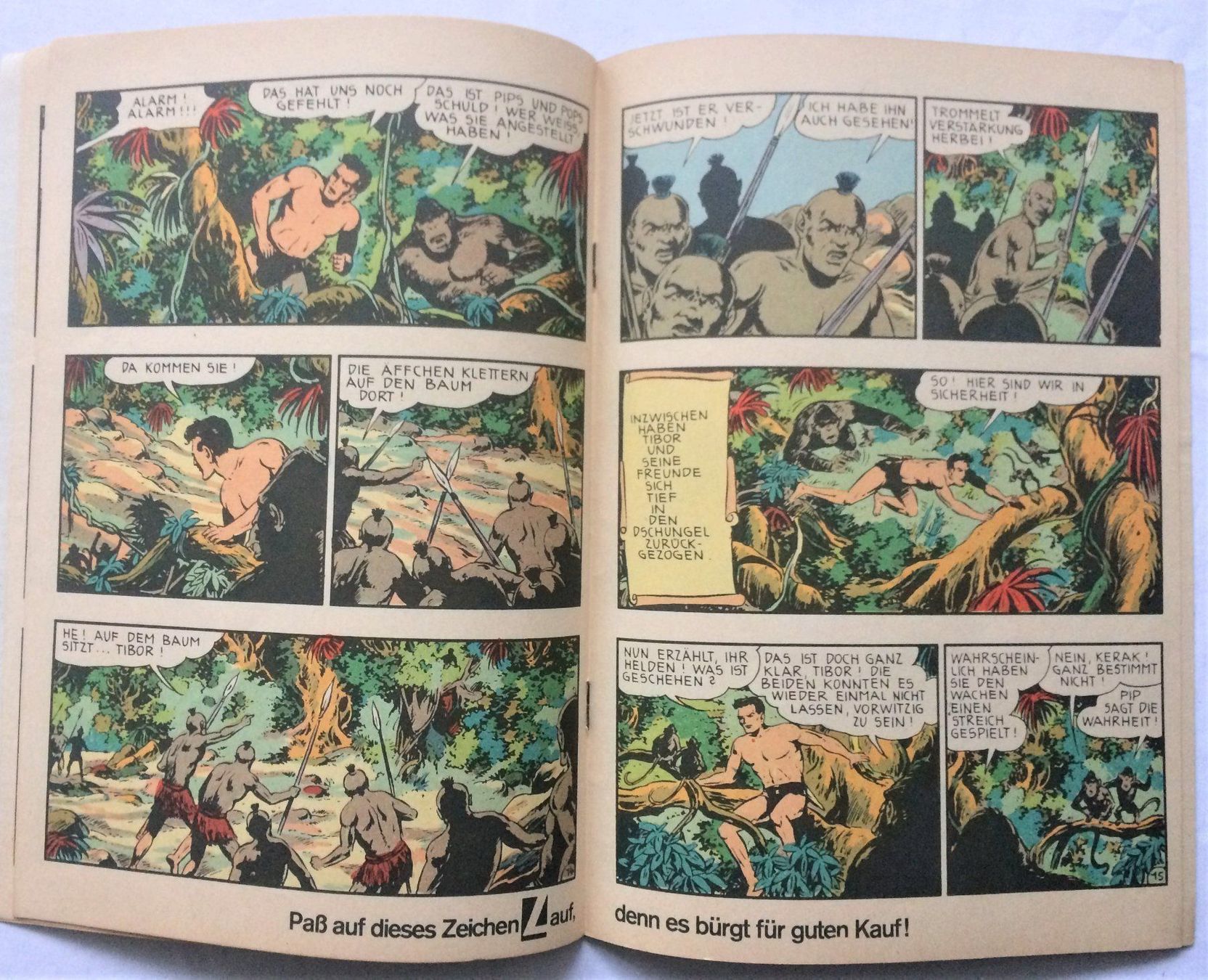 Fumetti: TIBOR - HELD DES DSCHUNGELS - Nr.170 – Usato da Schaffhausen venduto da durruti 3