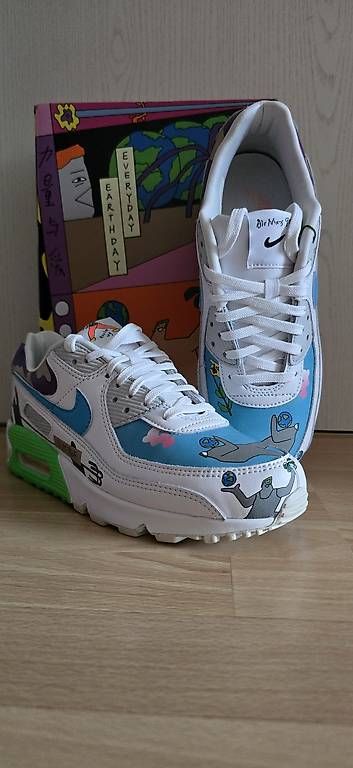 Herrenschuhe: NIKE AIR MAX 90 FLYLEATHER RUOHAN WANG – Neu und originalverpackt aus Bremgarten b. Bern von lip_mjq5 1