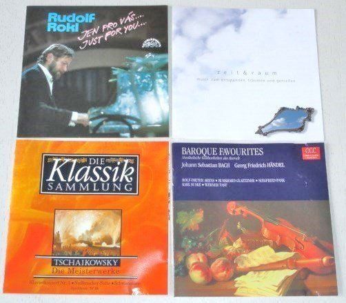CD: 4CD's - Rudolf Rokl, zeit & raum, Tschaikowsky, Händel, – Usato da Unterbäch venduto da hiliq