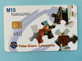 Telefonkarte Lesotho. Aids kills