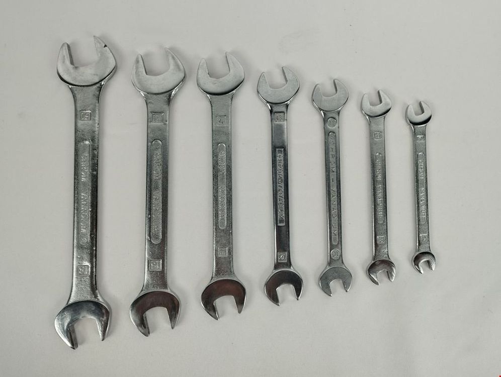 Neilsen Schraubenschlüssel-Set Extra Dünn - 7-teilig Metrisch Für Enge Räume