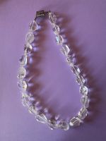 Collier en cristal de roche, Anna K for Coach House, 1990.