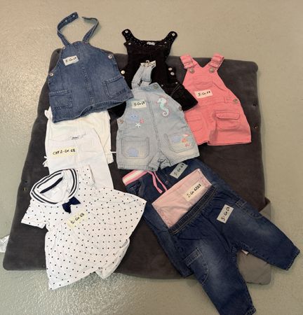 Baby Kleider Set Mädchen Grösse 68 akzeptabel