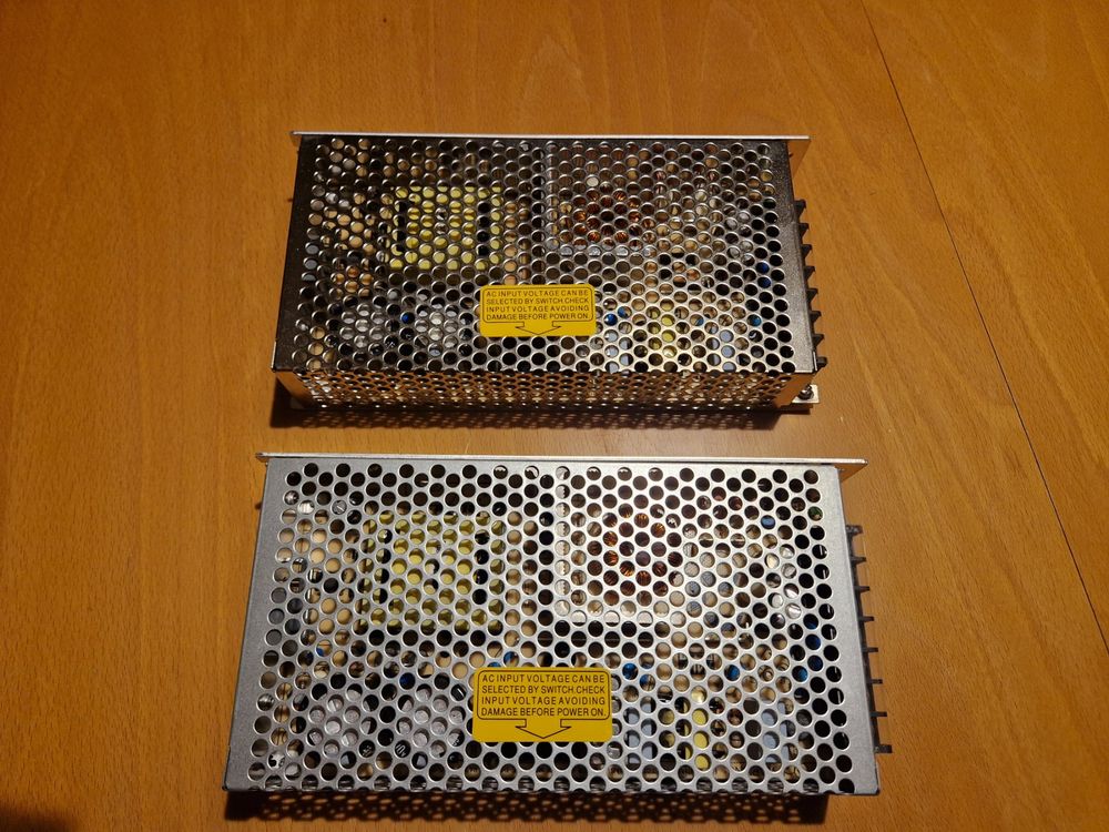2x MW Mean Well RS-150-15 Schaltnetzteil 15 V/DC 150 W 4