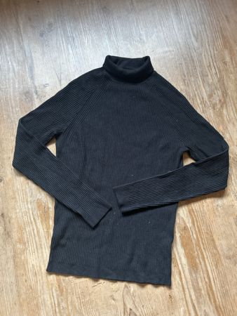 Paul & Paul Kehl Rollkragenpullover, Gr. S, Schwarz