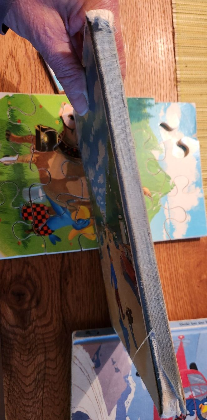 Bücher: 3 Globibücher mit Kinderpuzzle – Gebraucht aus Dorf von Jea1900 2