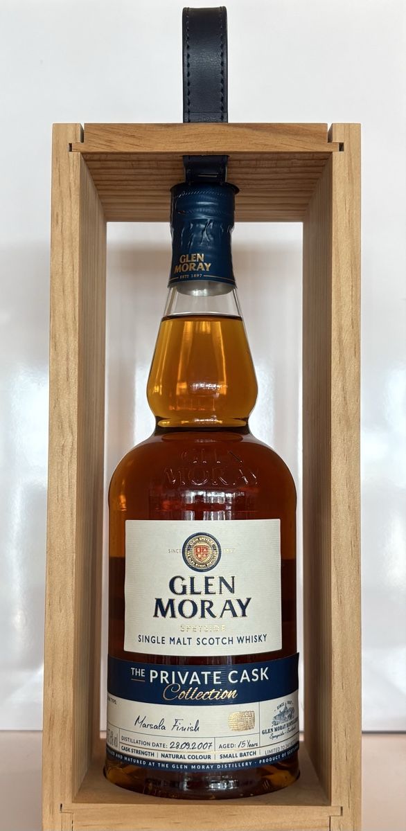 Bevande alcoliche: Glen Moray 2007 Marsala Finish – Nuovo e nell'imballaggio originale da Nyon venduto da Vitriole