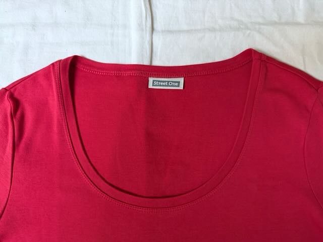 T-shirt: Street One, Shirt, himbeer, Gr. 34 – Nuovo (secondo la descrizione) da Basel venduto da Solaia28 1