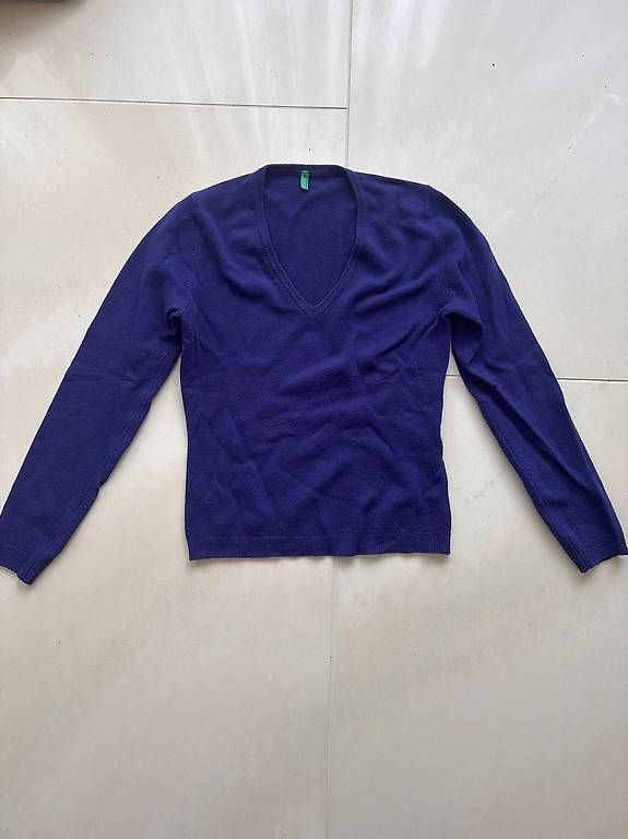 Maglioni & Felpe: Pull violet Benetton en laine – Usato da Chêne-Bougeries venduto da Luke17