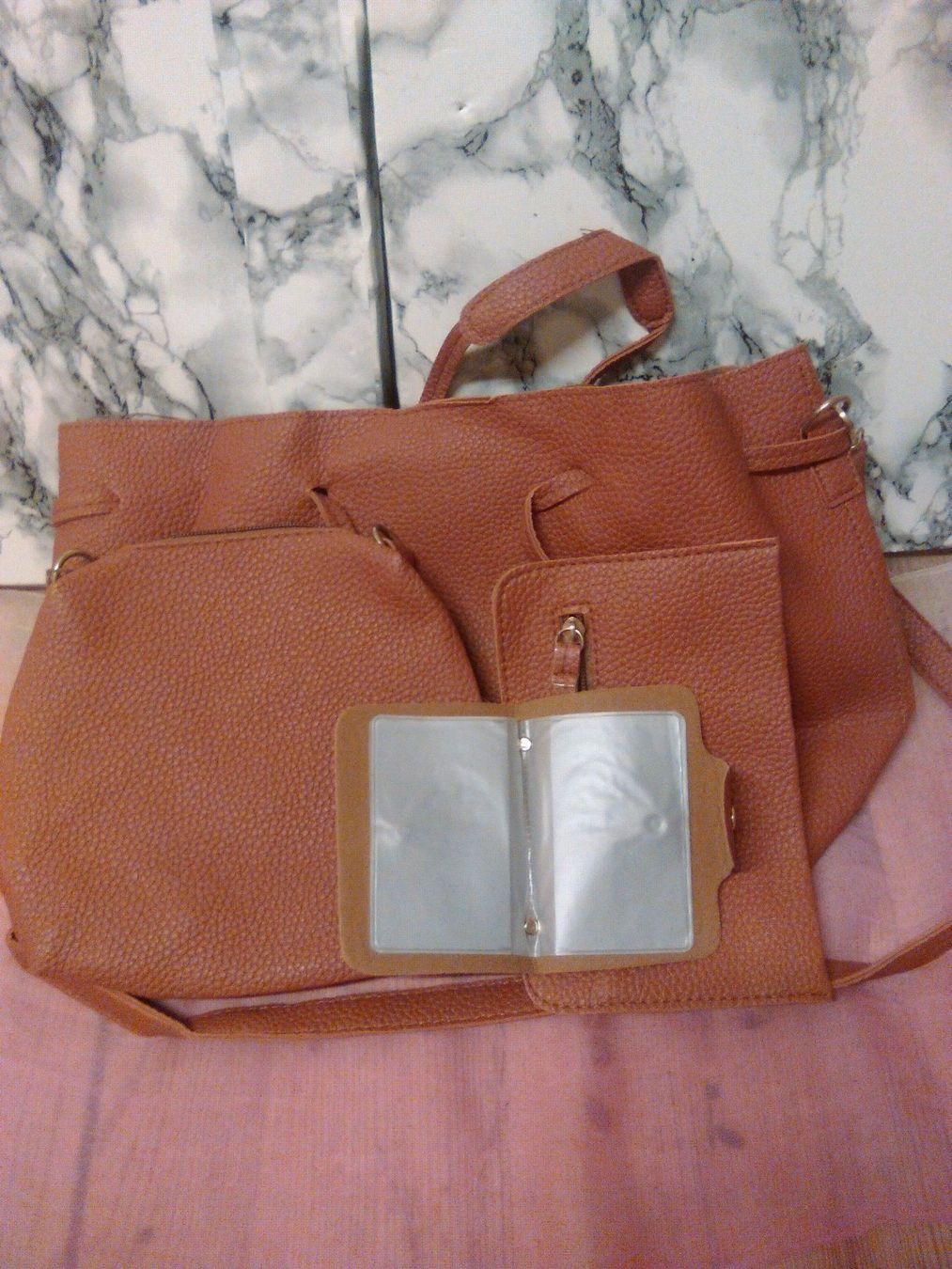 Borse da donna: DAMEN HANDTASCHEN ;;BEIGE;4STÜCK – Nuovo (secondo la descrizione) da Basel venduto da bijoutrie_4 1