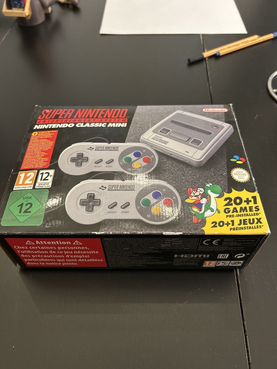 Nintendo Konsolen: SNES Mini - Super Nintendo Classic Mini Konsole – Neu (gemäss Beschreibung) aus Staufen von  1