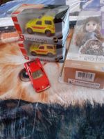 Spielzeugautos und Harry Potter Figur im Set neu