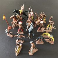 Figurines Indiens et Cowboys et Chevaux 18 pièces