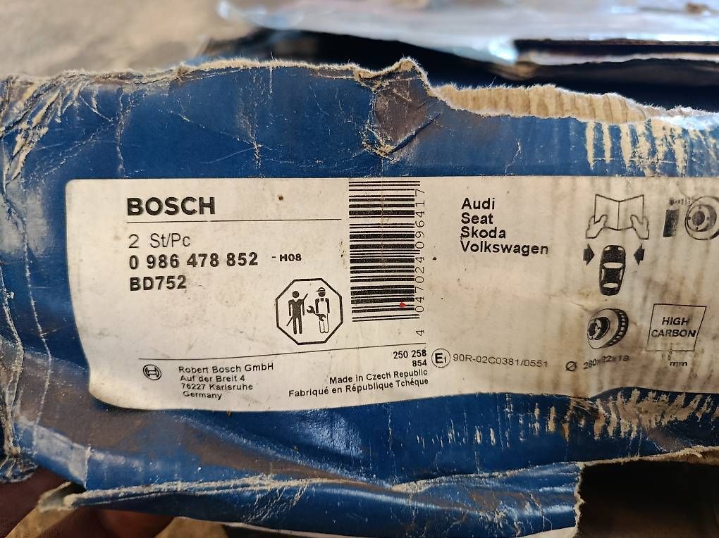 Tutti pezzi di ricambio auto: Audi A3 Bremsscheiben vorne – Nuovo e nell'imballaggio originale da Berg TG venduto da Jimmy205 2