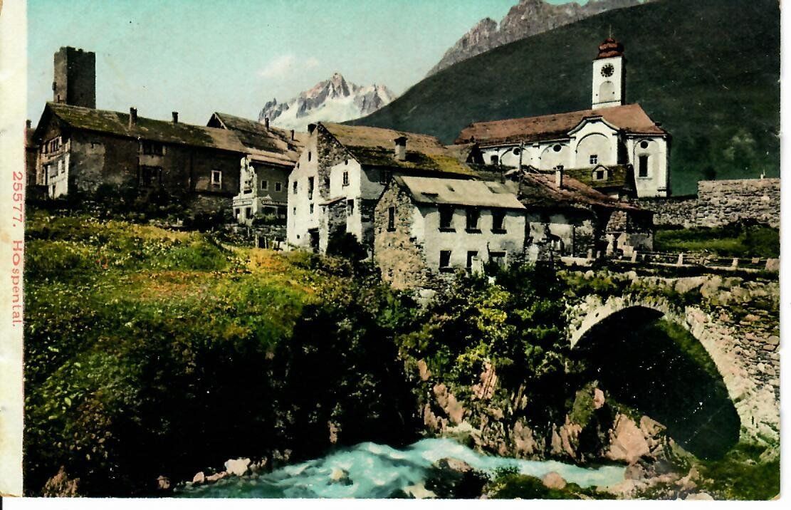 Cartoline postali: Hospental – Usato da Hochdorf venduto da Ziegel-16