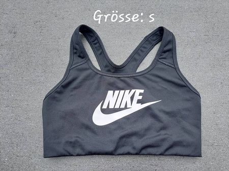 NIKE Sport Top schwarz Grösse S