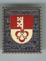 Alte Briefmarke Pin