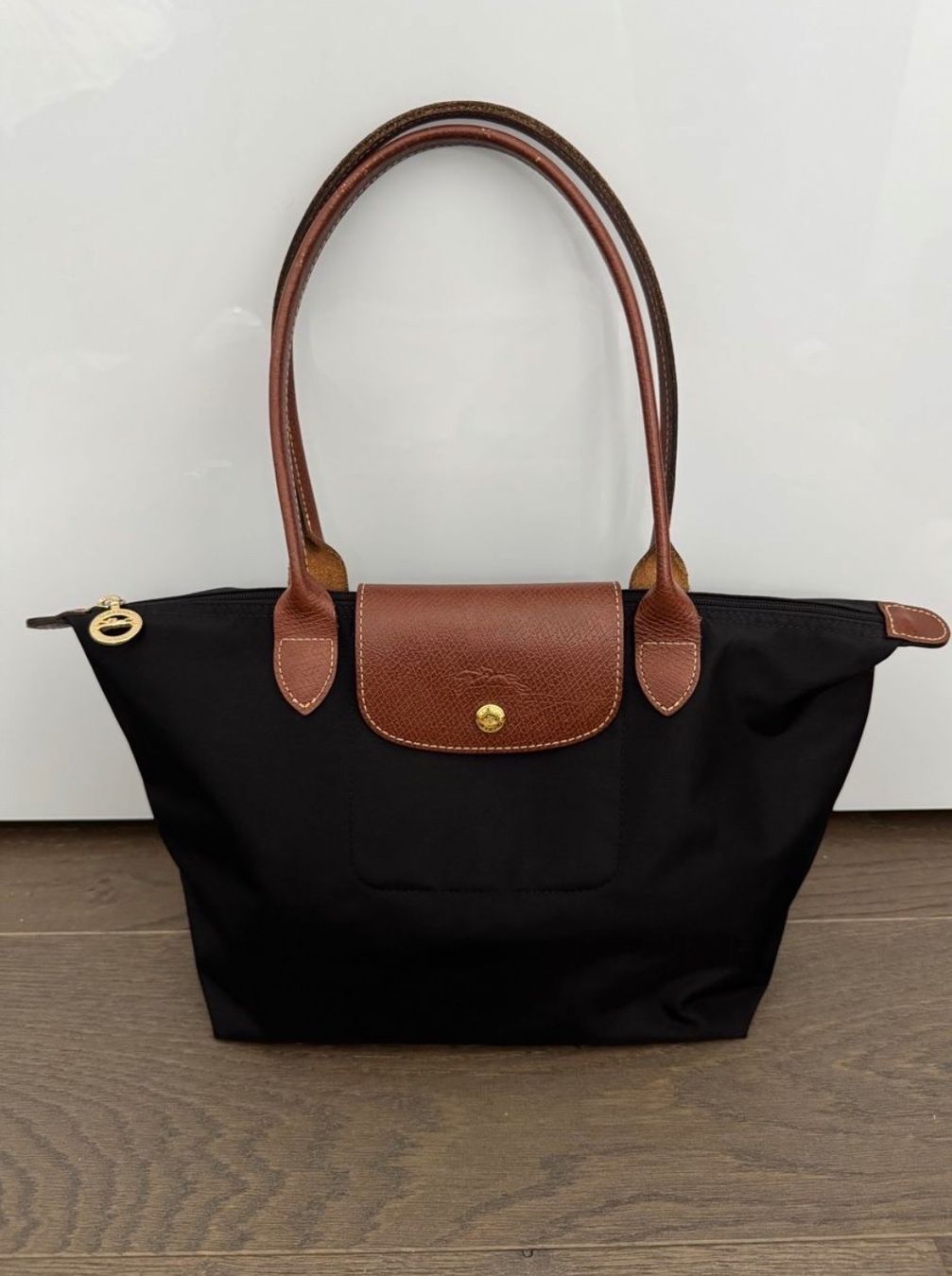 Longchamp Borse da donna: Longchamp Le Pliage in schwarz – Usato da Bettlach venduto da Brissoni 1