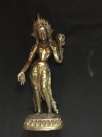 Bronze Tara Figur, Nepal, Handarbeit