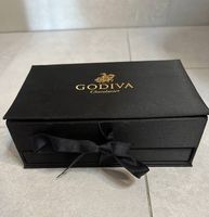 Boîte bijoux velours noire
