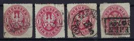 Preussen 1861 "Adler im Oval" 1 Silber-Groschen gest.