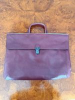 Mulberry Aktentasche Leder bordeaux – Vintage Klassiker
