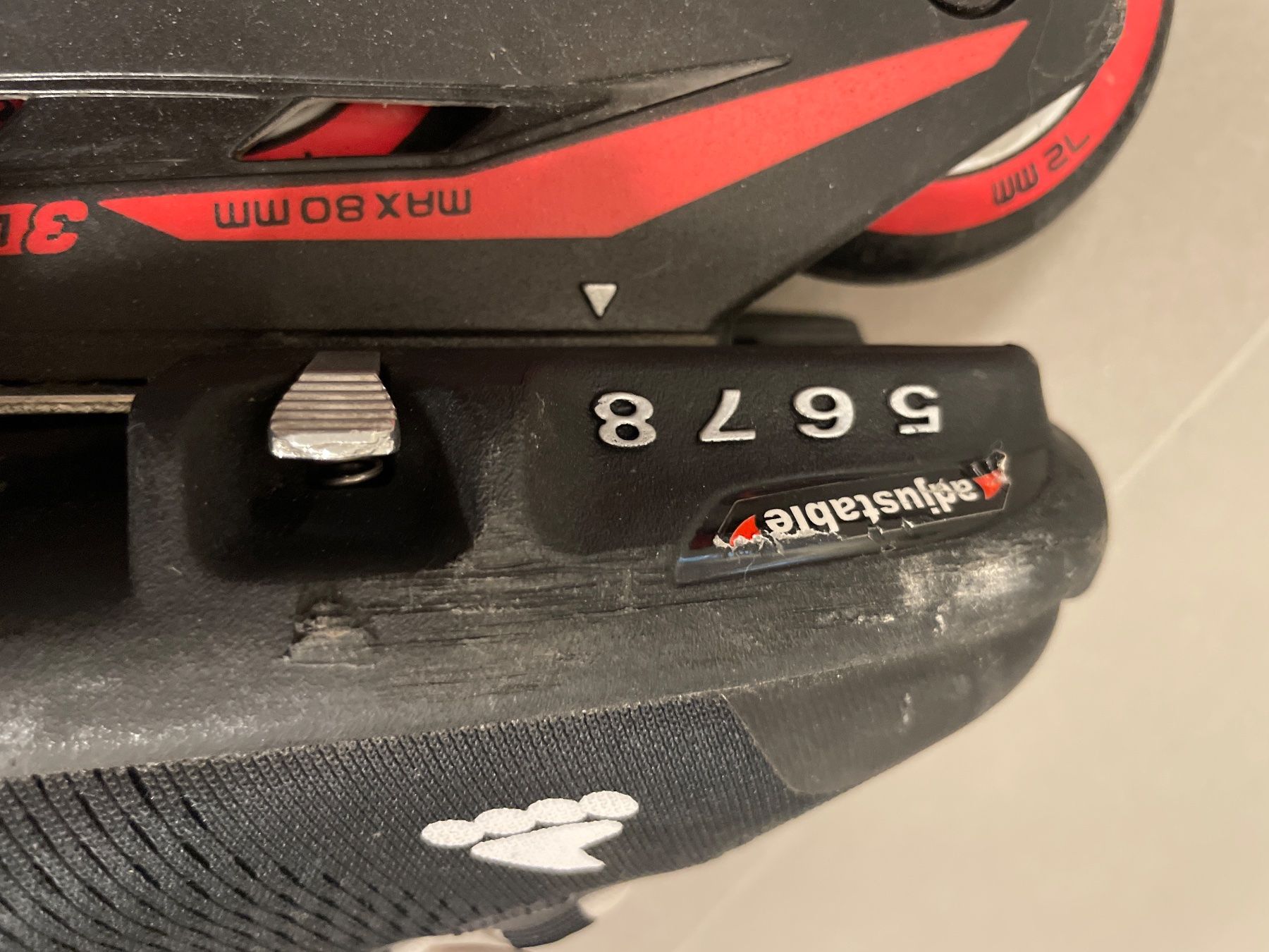 Pattini in linea & Pattini a rotelle: Rollerblade Rot – Usato da Schwadernau venduto da Webtrics 3