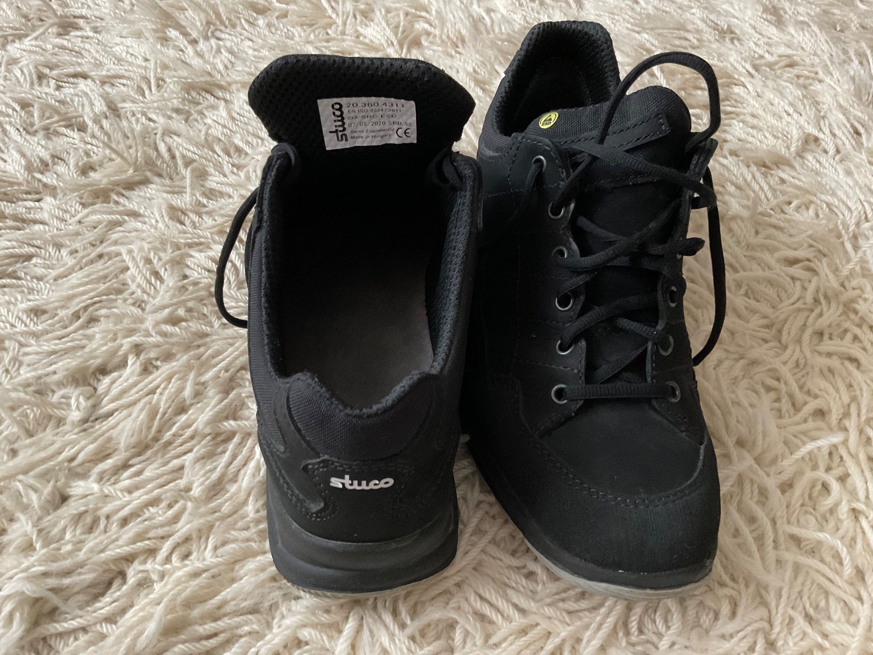 Stuco Scarpe da uomo: Stuco  Arbeitsschuhe mit Zehenschutz Gr.43 – Usato da Weiningen ZH venduto da moon-55 1