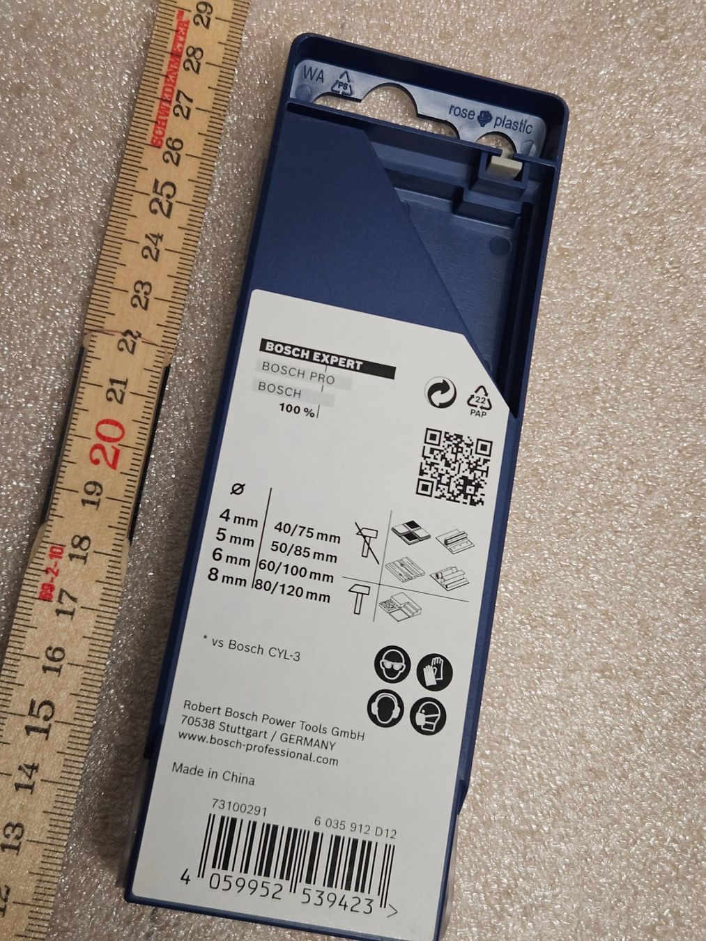 Bosch Tutti gli attrezzi: Bosch Expert CYL-9 Bohrer-Set MultiConstruction / 4-teilig – Nuovo (secondo la descrizione) da Bremgarten b. Bern venduto da Goldnugget120 3