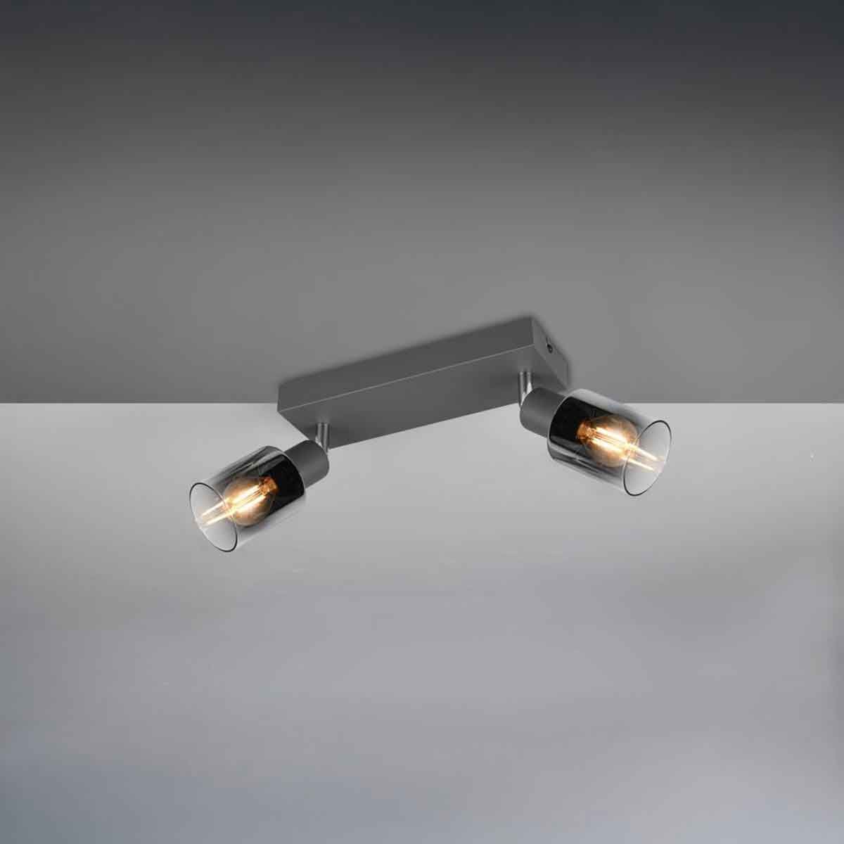 Lampen: Strahler, 2er Spot, Glas, 28 cm x 9 cm – Neu (gemäss Beschreibung) aus Kreuzlingen von Smart-Light