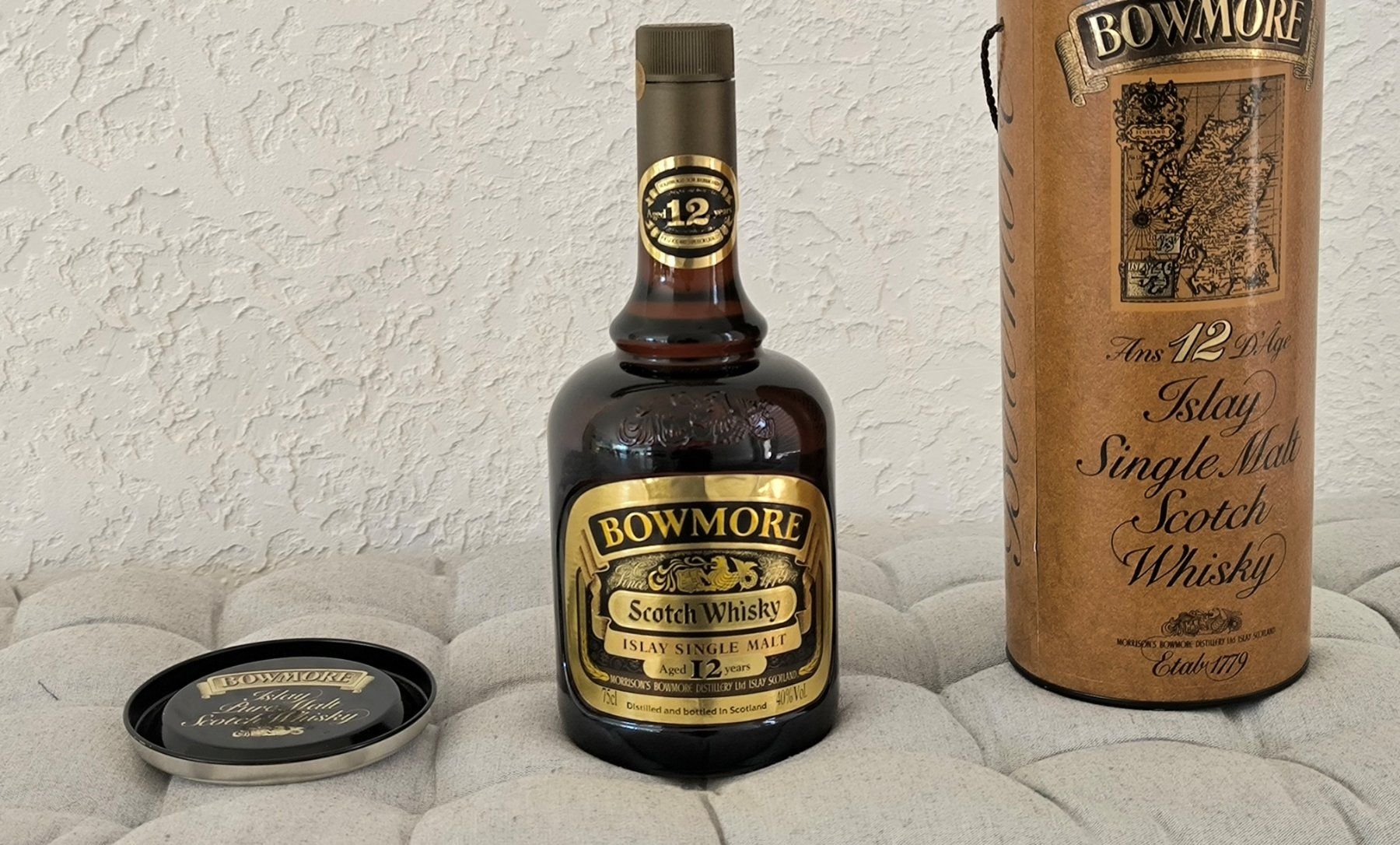 Bowmore Bevande alcoliche: Whisky Bowmore Aged 12 Years 40% 1980's – Nuovo e nell'imballaggio originale da Chamoson venduto da Franegis 7
