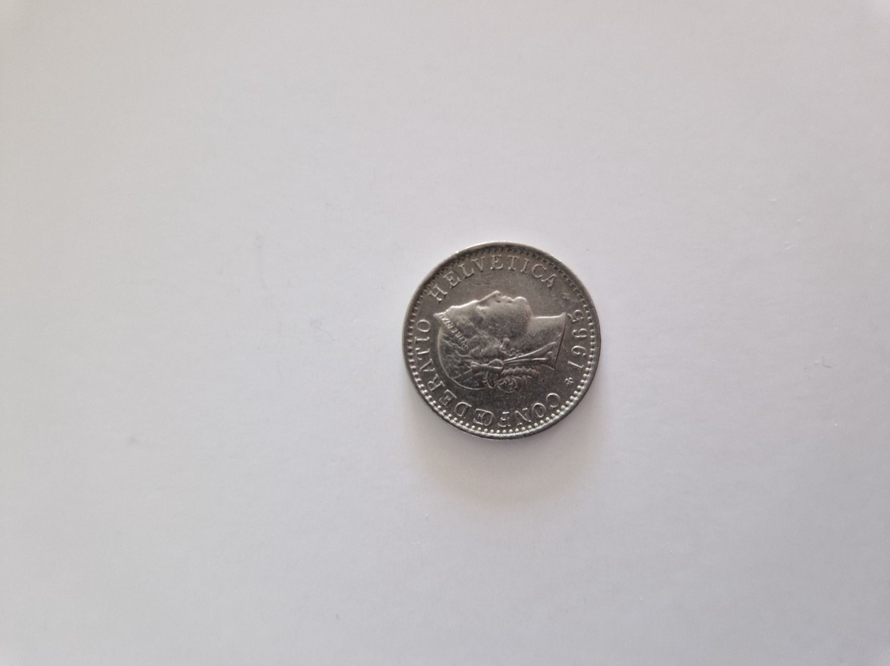 Tutti le monete: 20 centimes 1965 / 20 rp 1965 – Usato da La Croix (Lutry) venduto da Lecollectioneur