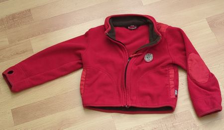 Fleecejacke rot Grösse 104 gebraucht
