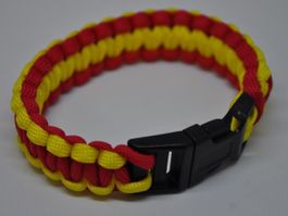 Paracord Rettungseil rot-gelb