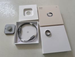 Oura Ring 4, Gr. 8 Silber 