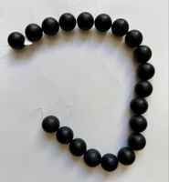 Onyx Kugeln-Strang, 20 Stück, unbenutzt