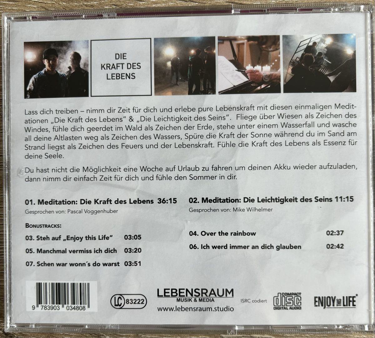 CD: Die Kraft des Lebens (Pascal Voggenhuber) – Nuovo (secondo la descrizione) da Bonstetten venduto da swiss_diver 1