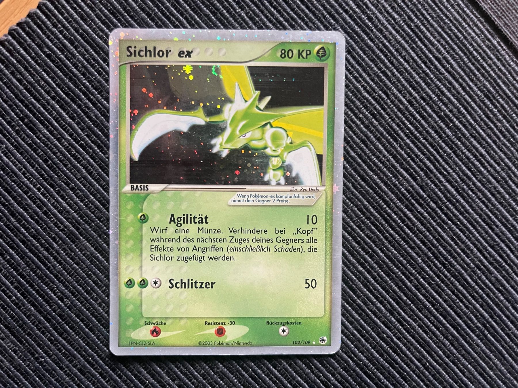 Pokémon Sammelbilder & Trading cards: Pokemon Sichlor EX holo Rubin Saphir – Gebraucht aus Wabern von Collectfun
