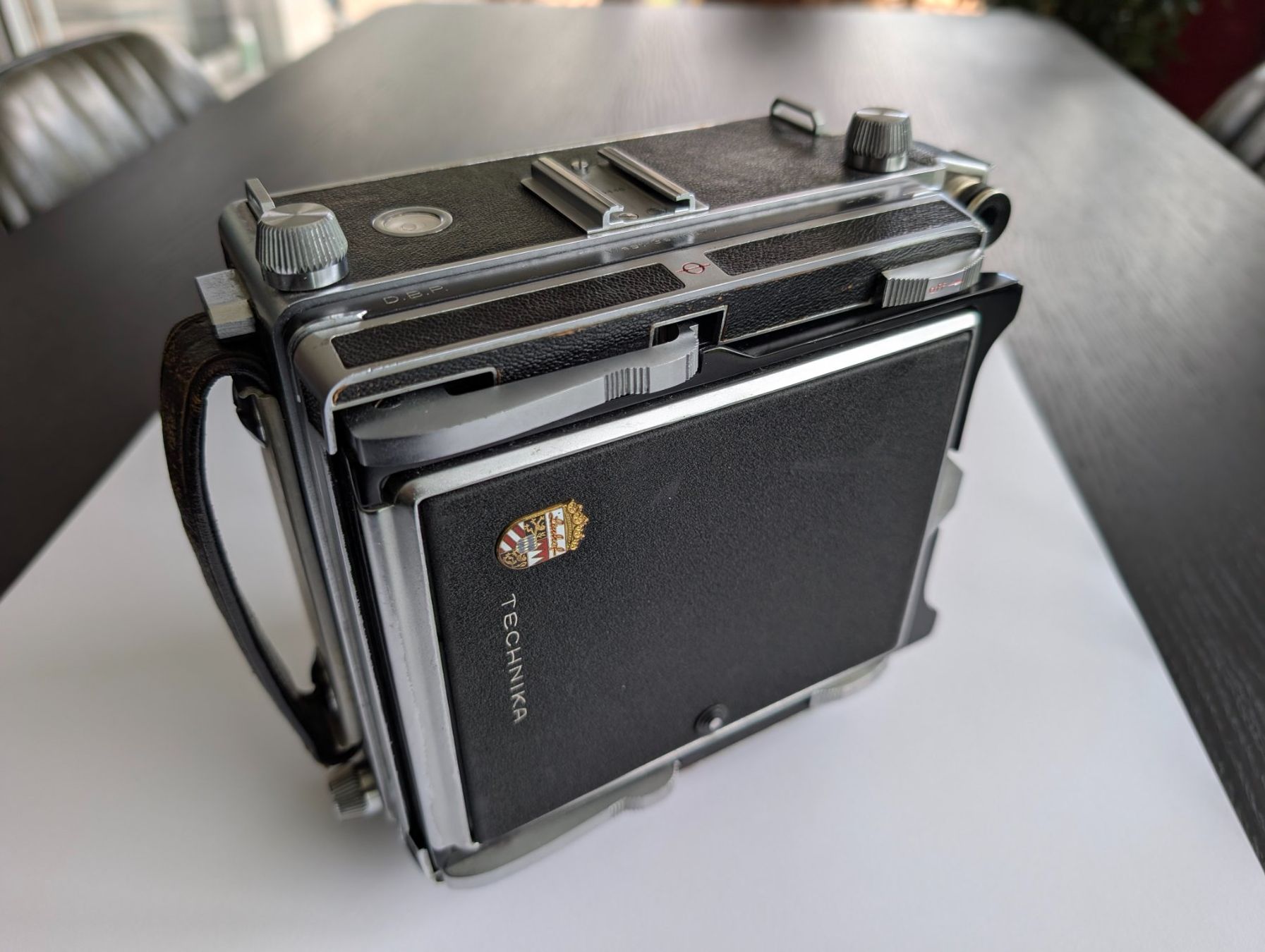 Linhof Fotocamera: Linhof Technika III 4x5 Feldkamera - Body – Usato da Lanzenneunforn venduto da DerLichtbildner 6