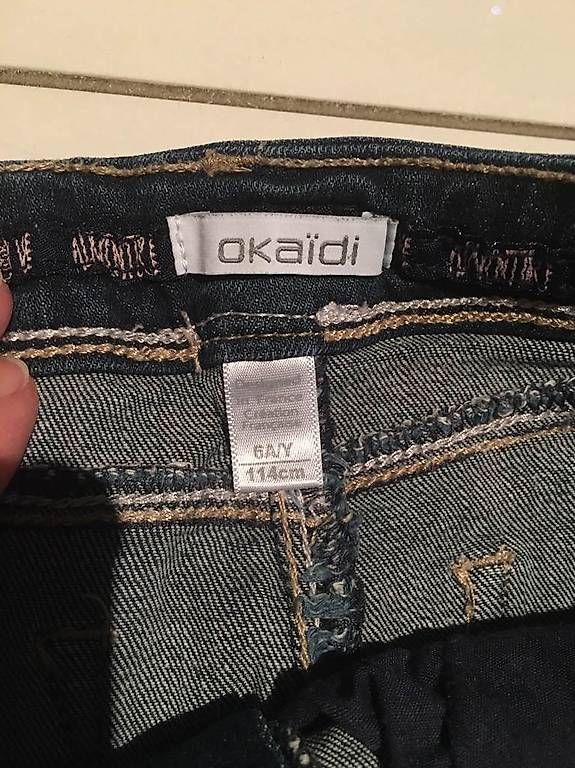 Vestiti & Gonne: Jupe en jeans okaidi 5-6 ans – Usato da Epalinges venduto da Kallem 2