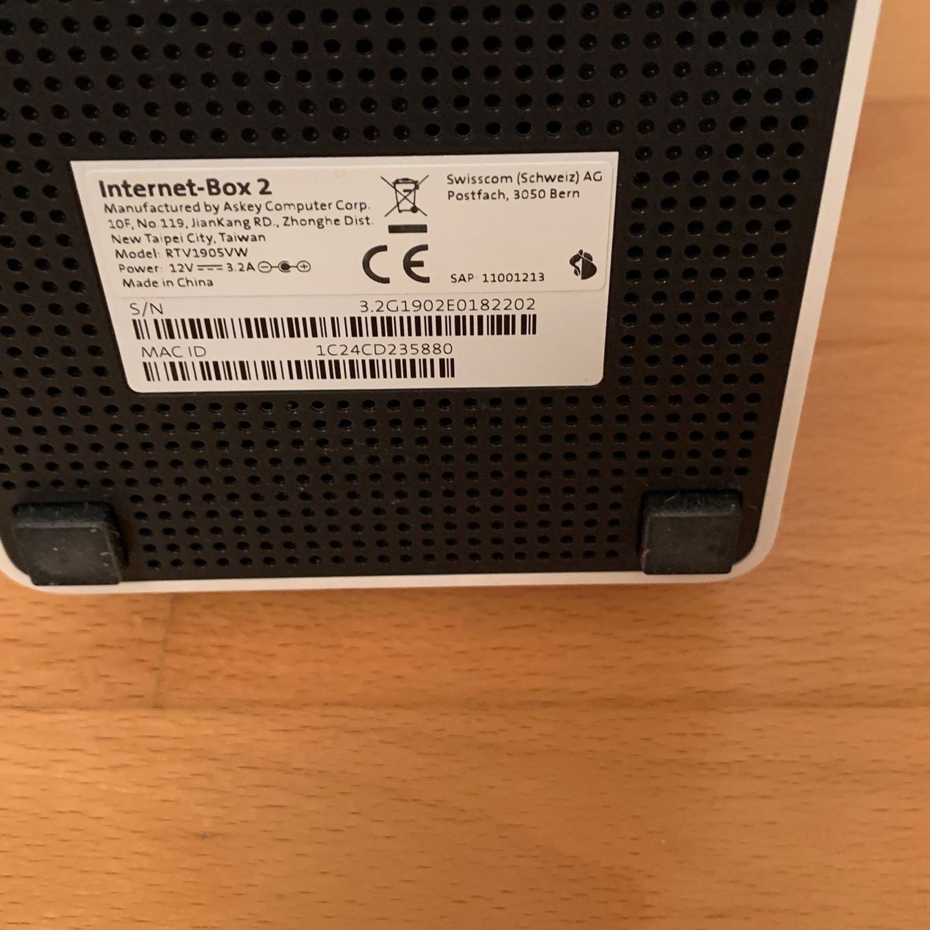 Swisscom Modem & Router: Swisscom Internet Box 2 – Usato da Erlenbach ZH venduto da Ritschly 4