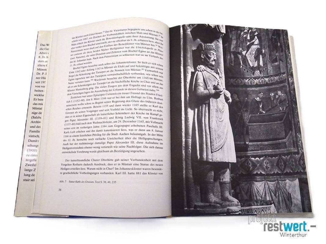 Libri: Geschichte des Klosters Müstair – Usato da Winterthur venduto da Restwert_Winterthur 2
