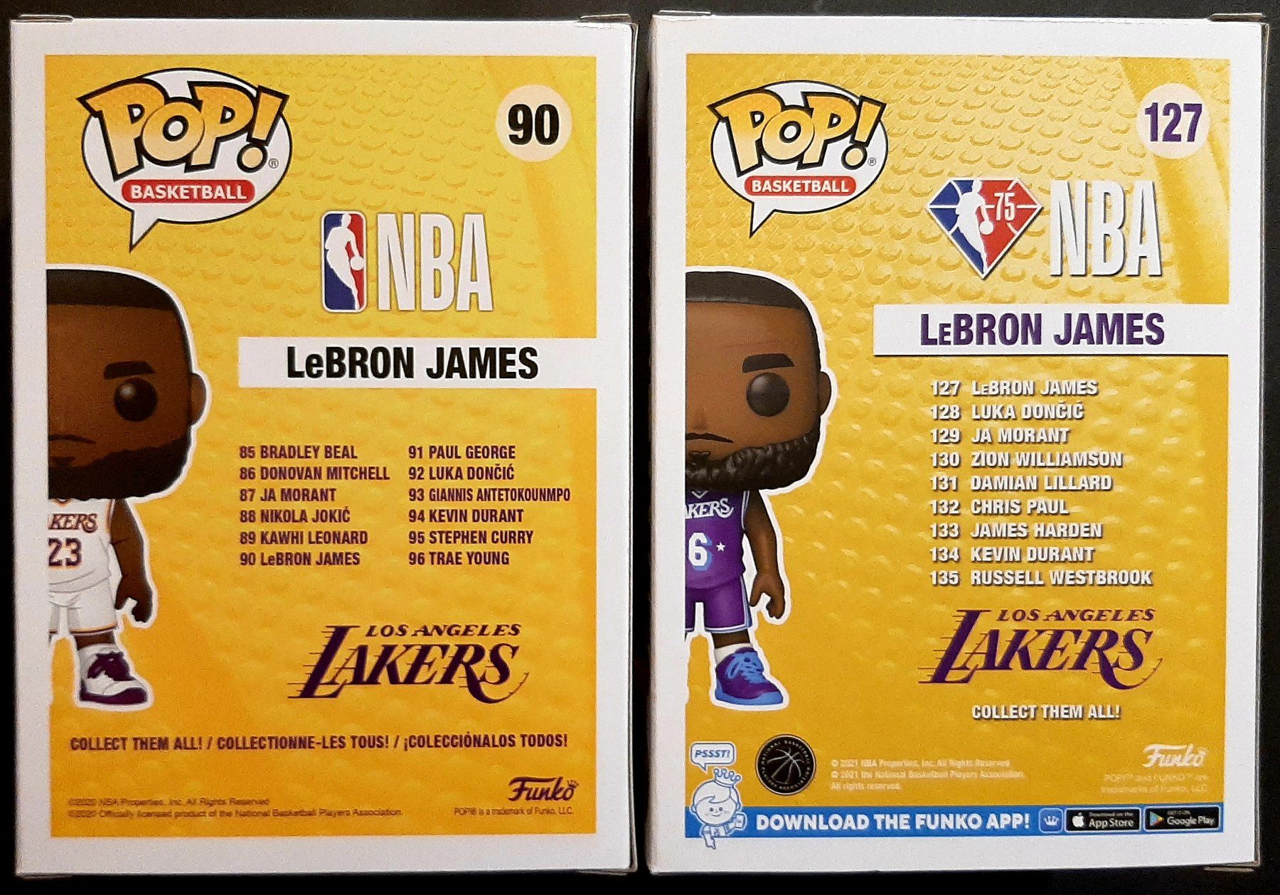 Funko Statuette: Funko Pop NBA  LeBron James – Nuovo e nell'imballaggio originale da Montet (Glâne) venduto da KOADA 1