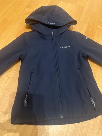 Kinder Softshelljacke ICEPEAK dunkelblau Grösse 116