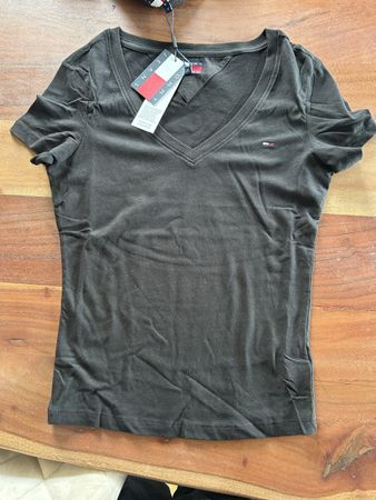 Tommy Jeans T-Shirt Schwarz Gr. S NEU mit Etikett