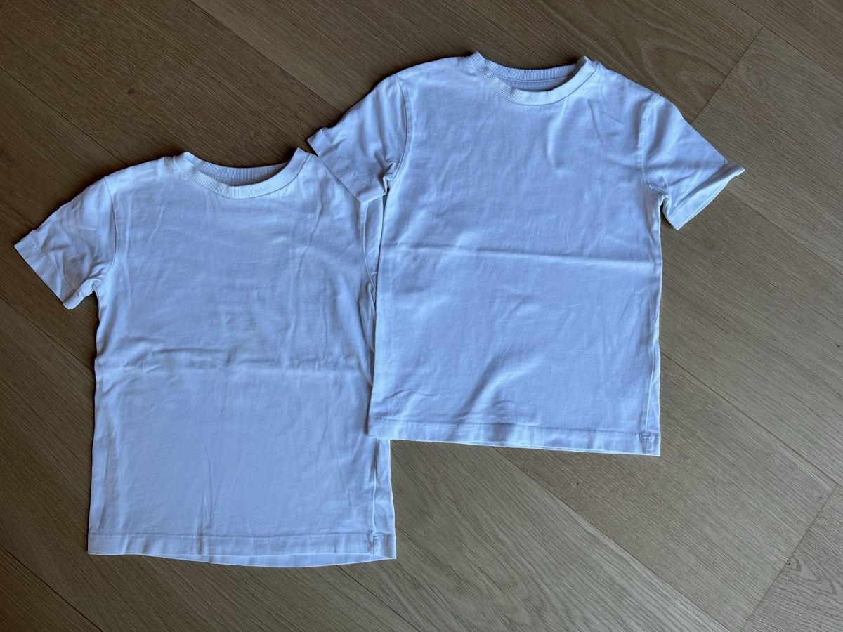 Next T-Shirts: Next White T-Shirts, 3 Years, Great Summer Basics, x2 – Neu (gemäss Beschreibung) aus Planken von R4gskL7