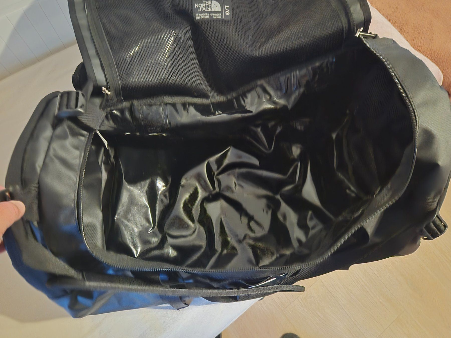 North Face Taschen: North Face Duffel Bag L – Neu (gemäss Beschreibung) aus Riet (Neftenbach) von JakeDrummingFarmer 2