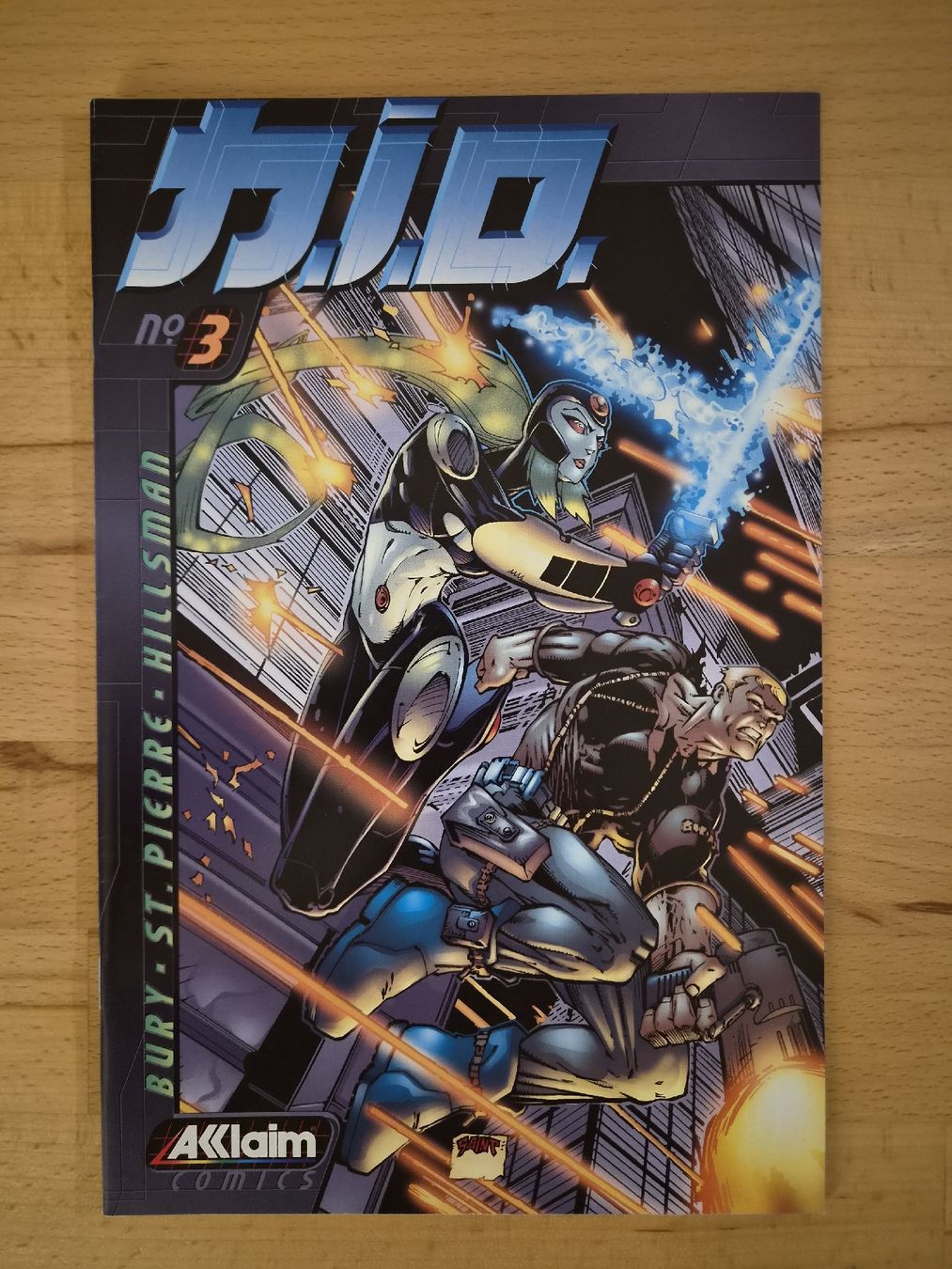 BD: N.I.O. #1-4 (complete) – D'occasion à Biel/Bienne par collector_comics 3