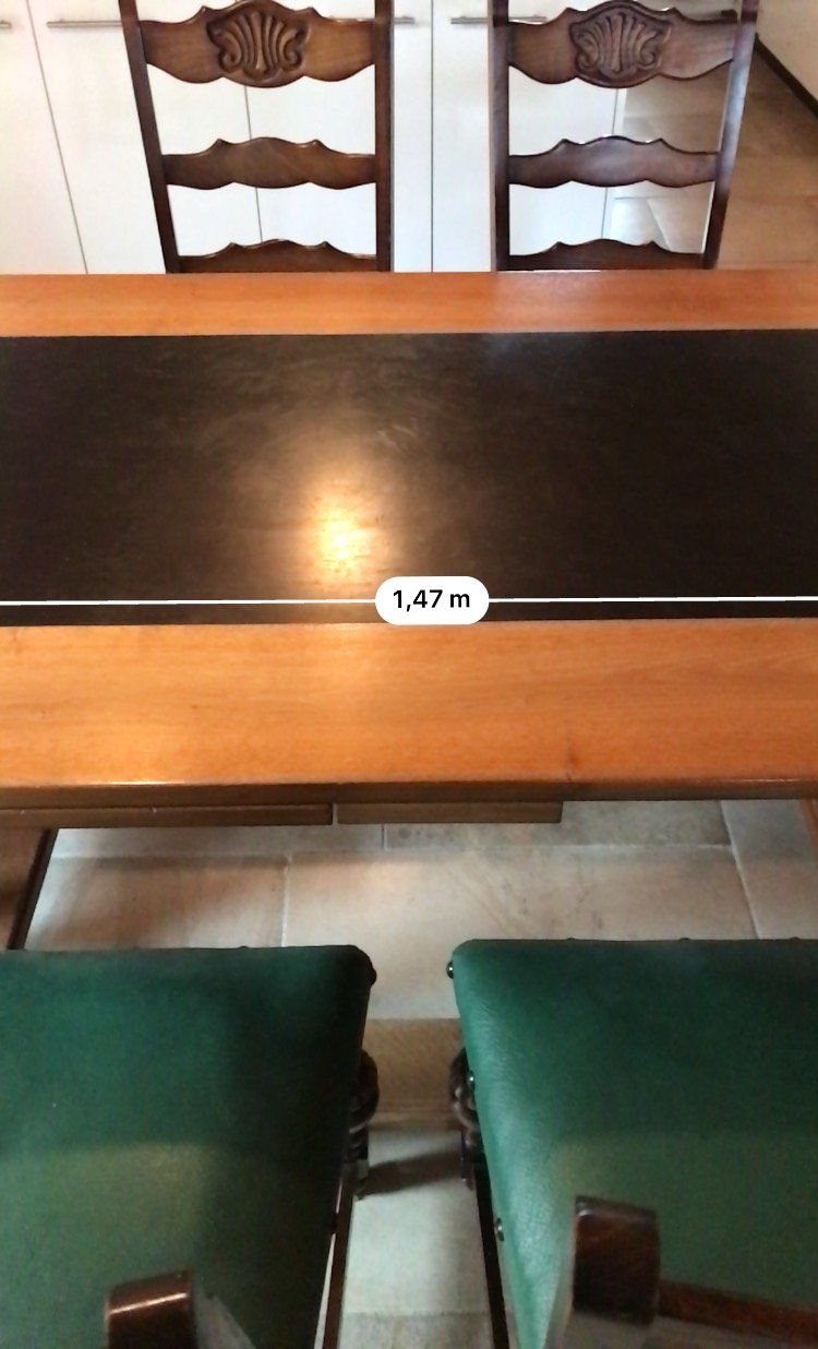 Tische: Table de salle à manger massive avec 2 rallonges – Gebraucht aus Essertes von Cape_au_Moine_1941 3